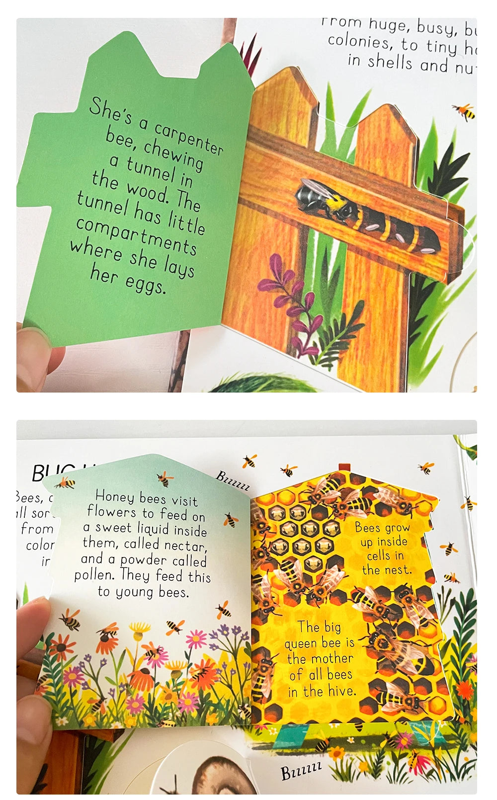 Usborne Books Look Inside English Cardboard Book for Kids Learning Toys Bedtime Reading Activity Gifts Montessori Materials - LearnPlay Labs