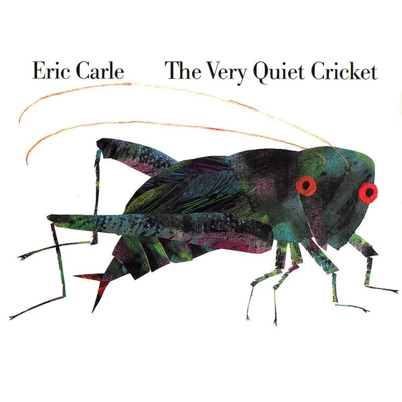 The Very Quiet Cricket By Eric Carle Educational English Picture Book Learning Card Story Book For Baby Kids Children Gifts - LearnPlay Labs
