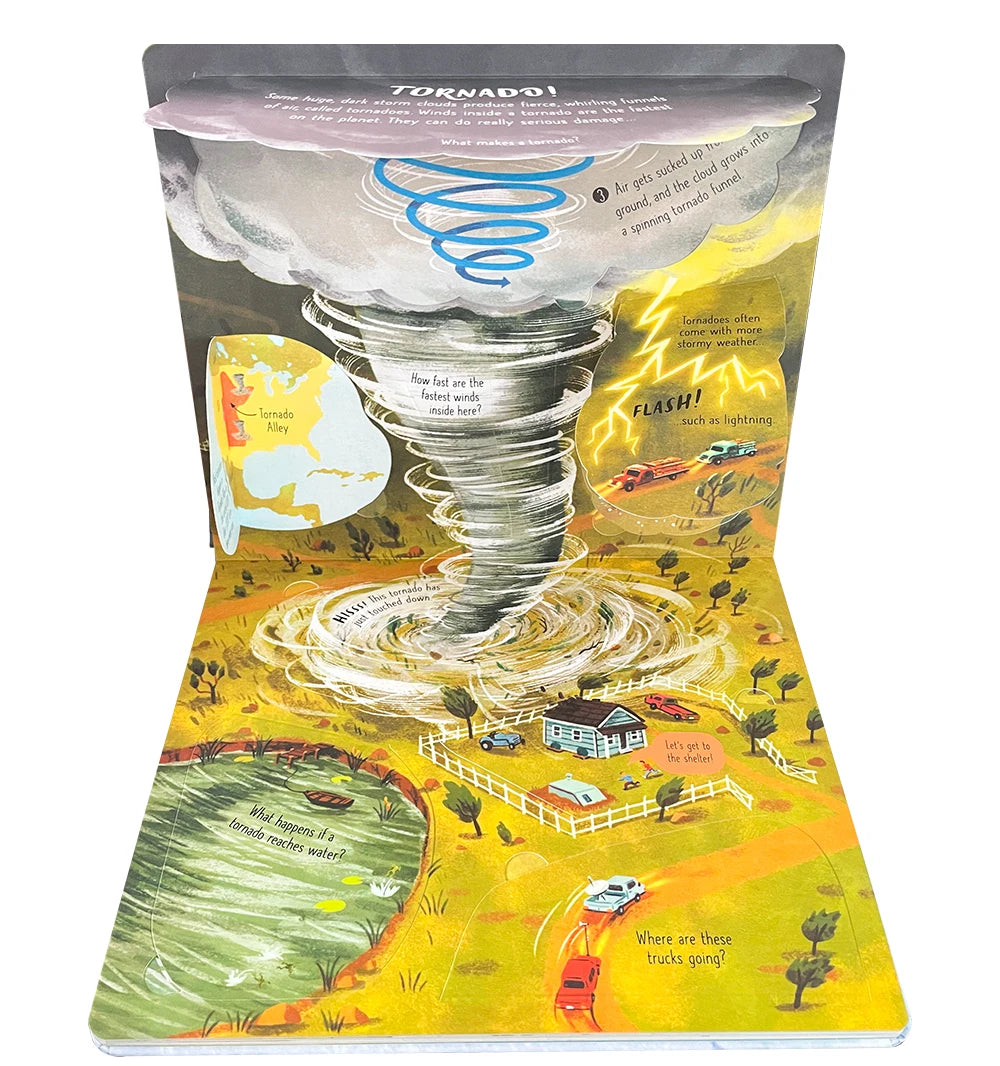 Usborne Books Look Inside English Cardboard Book for Kids Learning Toys Bedtime Reading Activity Gifts Montessori Materials - LearnPlay Labs