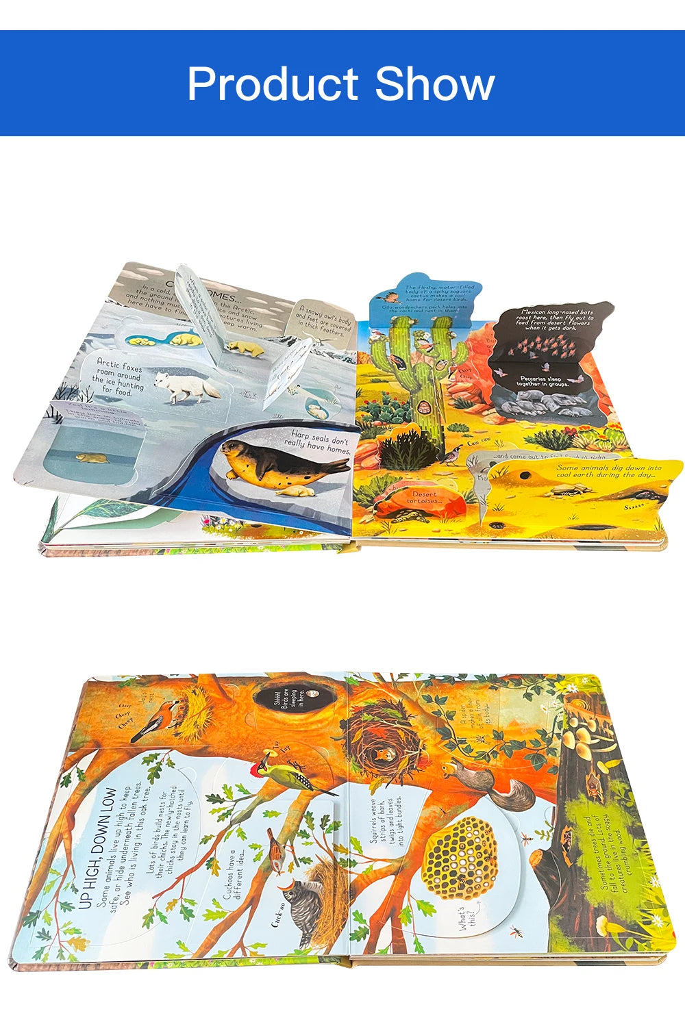 Usborne Books Look Inside English Cardboard Book for Kids Learning Toys Bedtime Reading Activity Gifts Montessori Materials - LearnPlay Labs