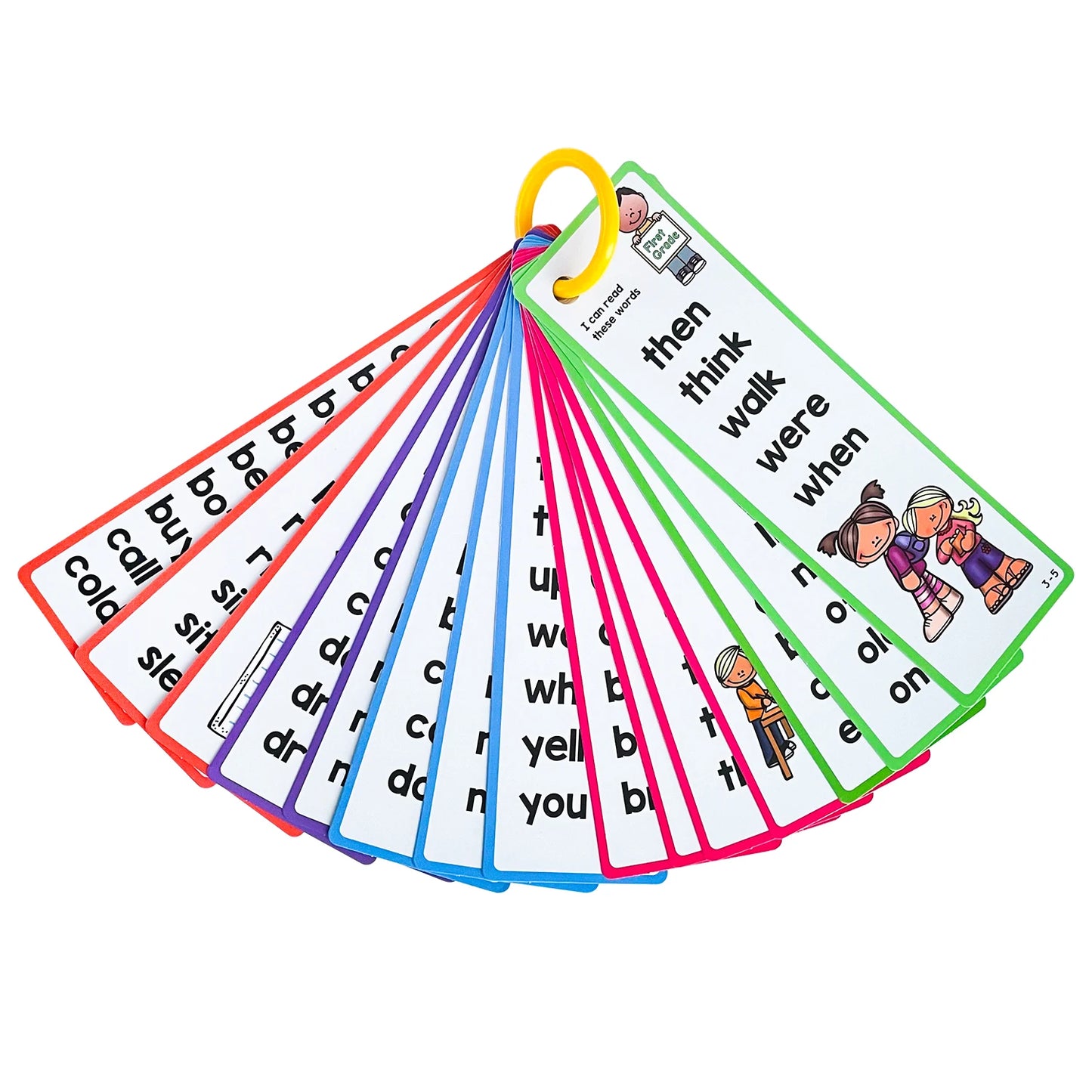 Kids Montessori Learning English Words Card Pocket Flash Cards Early Educational Toys For Children Classroom Supplies Gift - LearnPlay Labs