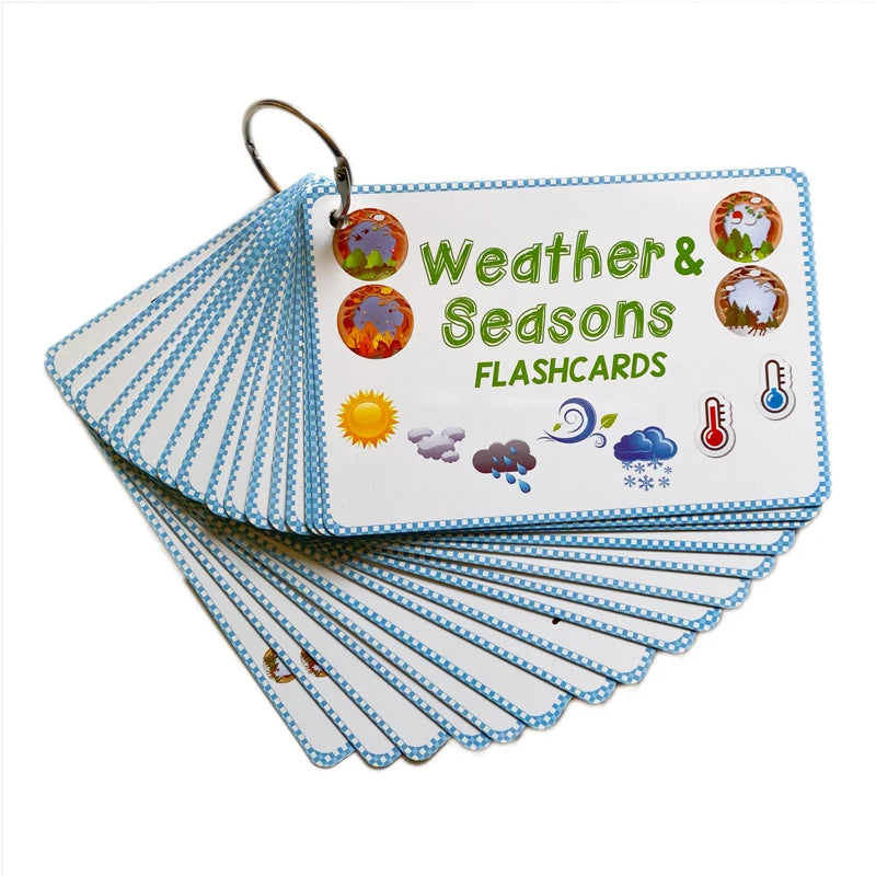 70 Groups Noun English Plurals Kids Montessori English Word Pocket FlashCards Game Learning Educational Toys For Children Games - LearnPlay Labs