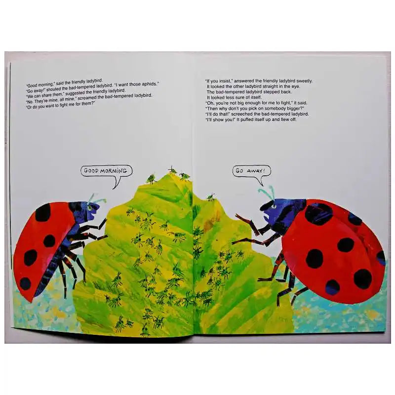 The Bad-Tempered Ladybird By Eric Carle Educational English Picture Book Learning Card Story Book For Baby Kids Children Gifts - LearnPlay Labs