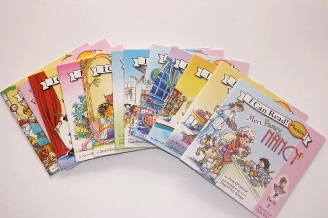 12 Books/Set I Can Read English Picture Story Educational Booklets Learning Toys for Children Phonics Sight Words Kids Gift - LearnPlay Labs