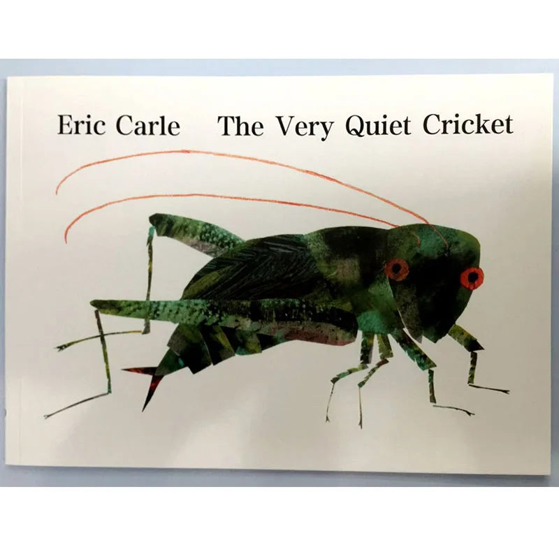 The Very Quiet Cricket By Eric Carle Educational English Picture Book Learning Card Story Book For Baby Kids Children Gifts - LearnPlay Labs