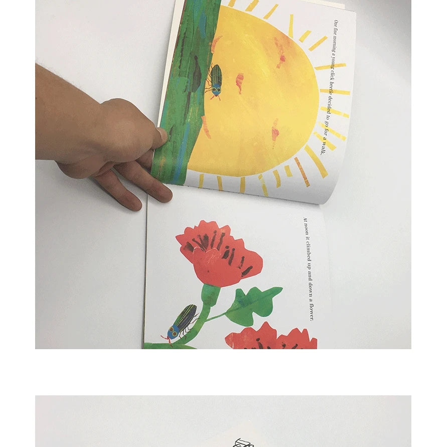 The Very Quiet Cricket By Eric Carle Educational English Picture Book Learning Card Story Book For Baby Kids Children Gifts - LearnPlay Labs