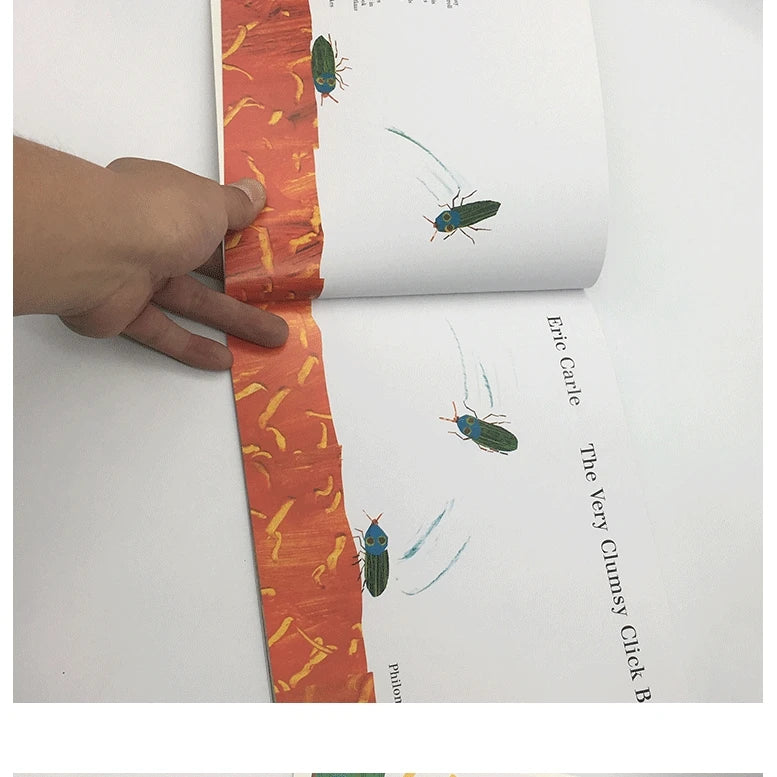 The Very Quiet Cricket By Eric Carle Educational English Picture Book Learning Card Story Book For Baby Kids Children Gifts - LearnPlay Labs