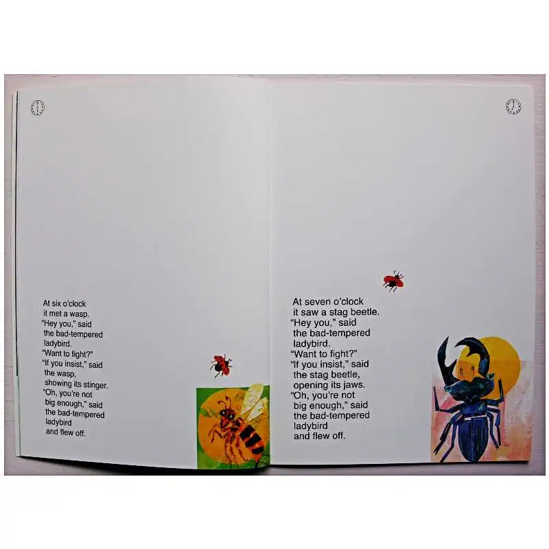 The Bad-Tempered Ladybird By Eric Carle Educational English Picture Book Learning Card Story Book For Baby Kids Children Gifts - LearnPlay Labs