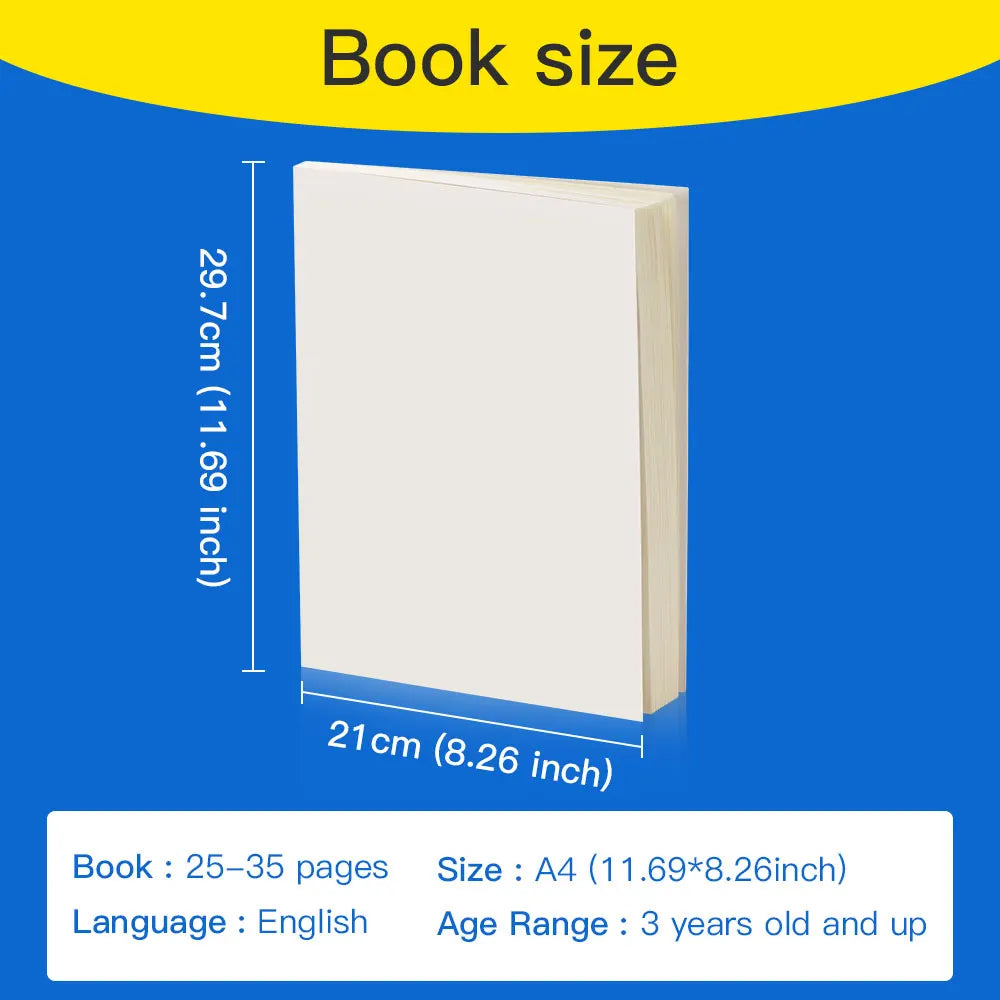 Educational English Picture Book Bear Set Learning Story Book For Baby Kids Children Gifts Bedtime Story - LearnPlay Labs