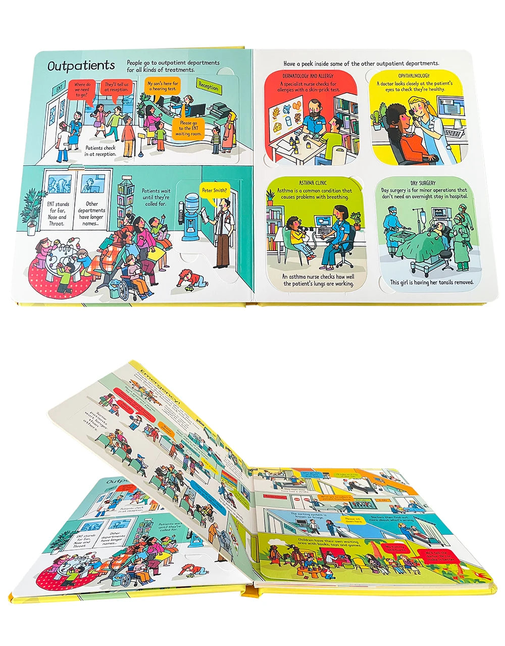 Usborne Books Look Inside English Cardboard Book for Kids Learning Toys Bedtime Reading Activity Gifts Montessori Materials - LearnPlay Labs