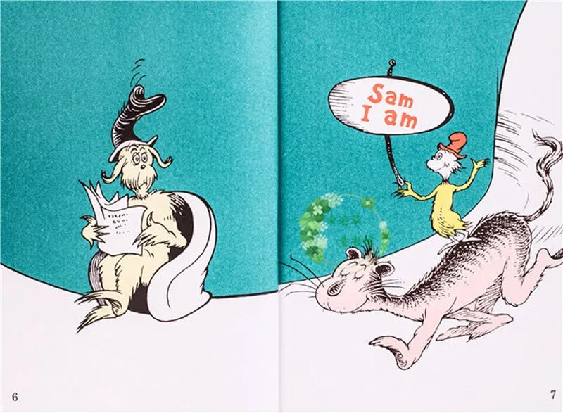 GREEN EGGS AND HAM Dr.Seuss Children English Reading Picture Story Books for Kids Learning Educational Toys - LearnPlay Labs