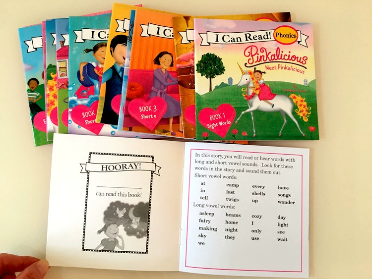12 Books/Set I Can Read English Picture Story Educational Booklets Learning Toys for Children Phonics Sight Words Kids Gift - LearnPlay Labs