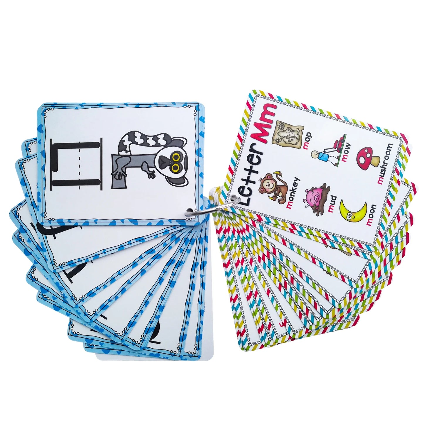 Kids Montessori Learning English Words Card Pocket Flash Cards Early Educational Toys For Children Classroom Supplies Gift - LearnPlay Labs
