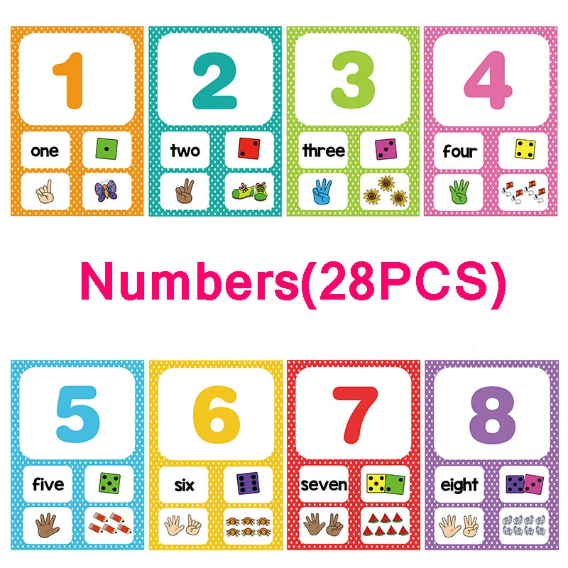 70 Groups Noun English Plurals Kids Montessori English Word Pocket FlashCards Game Learning Educational Toys For Children Games - LearnPlay Labs