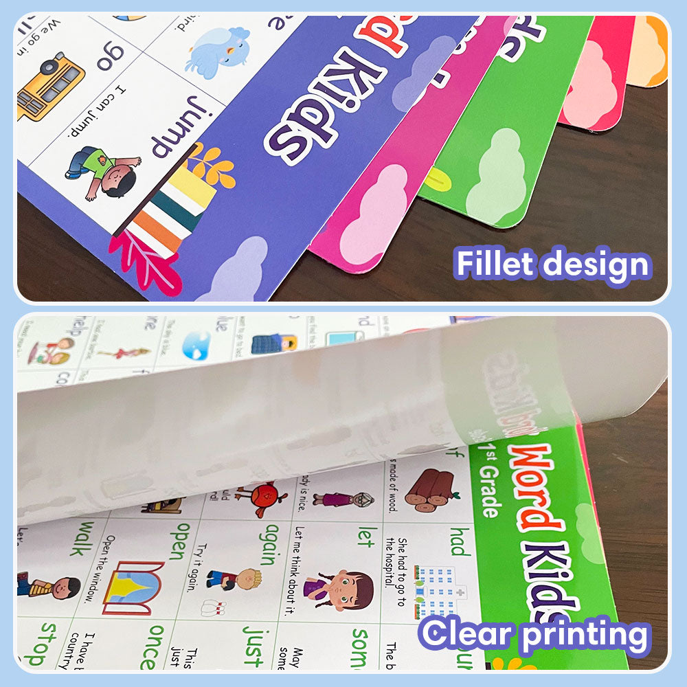 220 English Sight Words Poster Kids Learning Card Homeschool Educational Classroom Supplies Decora School Posters Flashcards - LearnPlay Labs