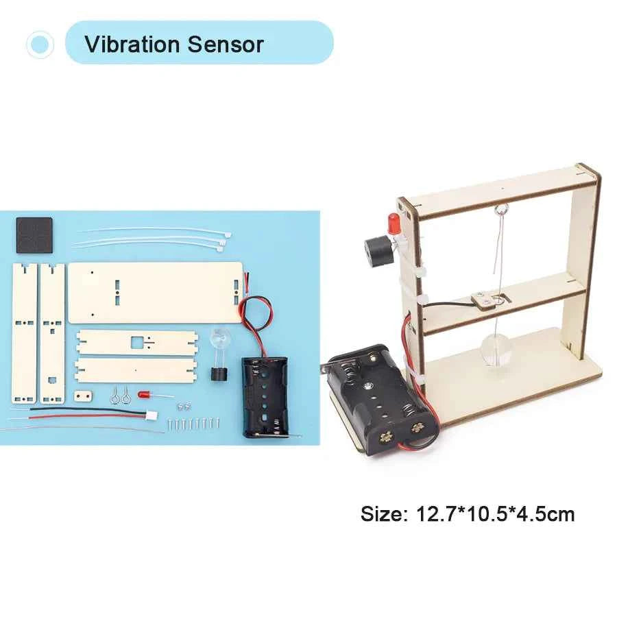 DIY Physical Model Science Experiment Educational Toy Handmade Small Production Assembly Craft Technology Project for School Kid