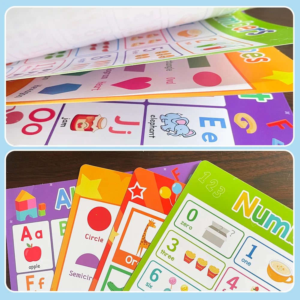 20 Themes Children Learning English School Homeschool Supplies Kids Educational Toy A4 Posters Classroom Decoration Wall Sticker - LearnPlay Labs