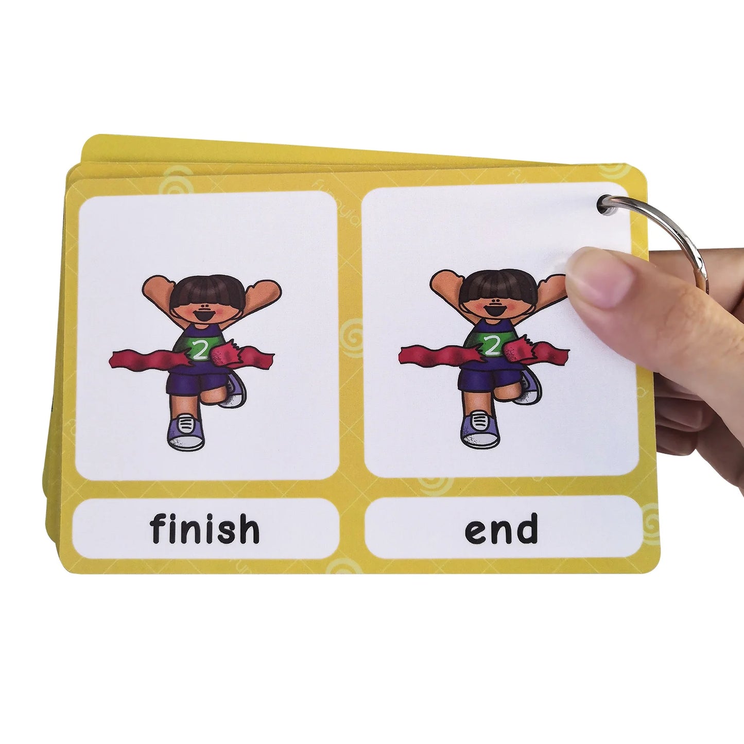 Synonyms Antonyms English Word Learning Card Flashcards Games Puzzles for Kids Children Baby Juguetes Educativos Toys Kids Game - LearnPlay Labs