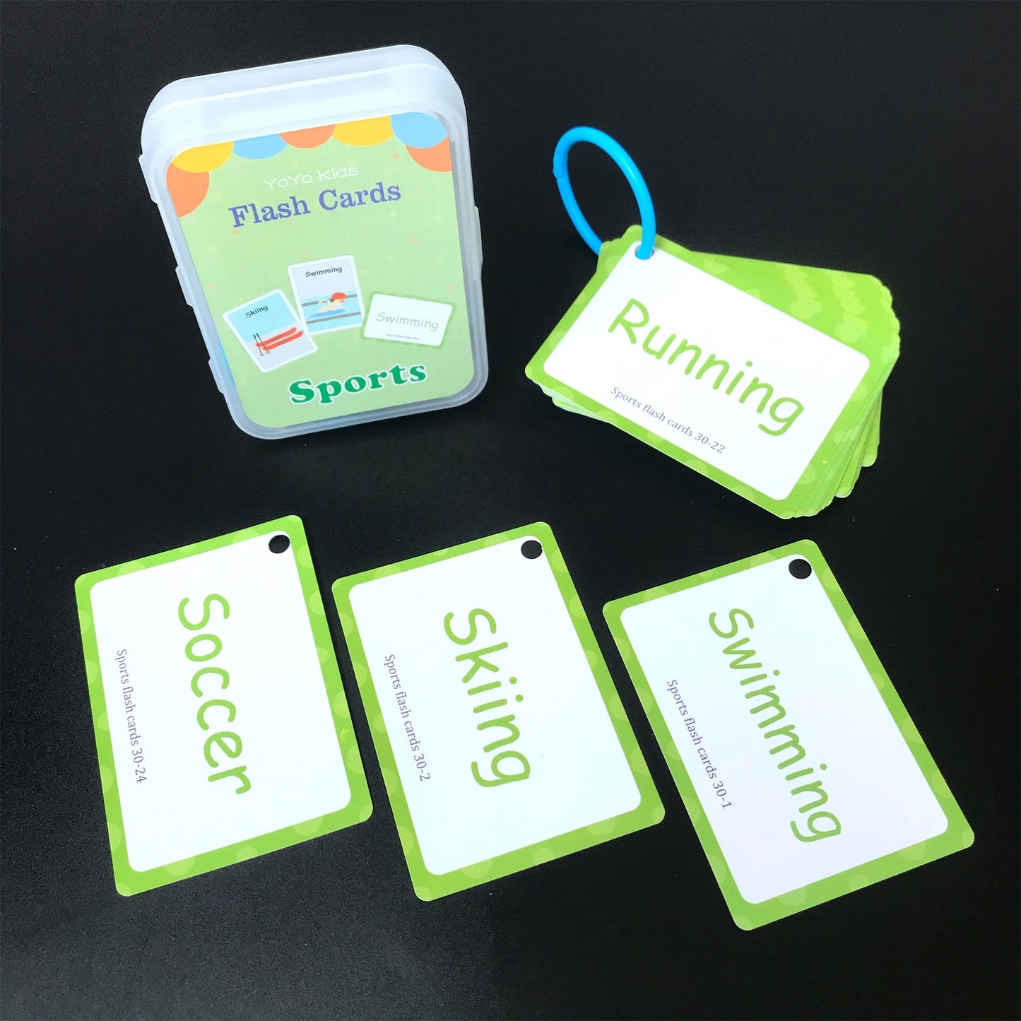 Learning Flashcards ABC Numbers Fruit Animal Body Educational Toys Classroom Aids Montessori Autism English Words Card for Kids