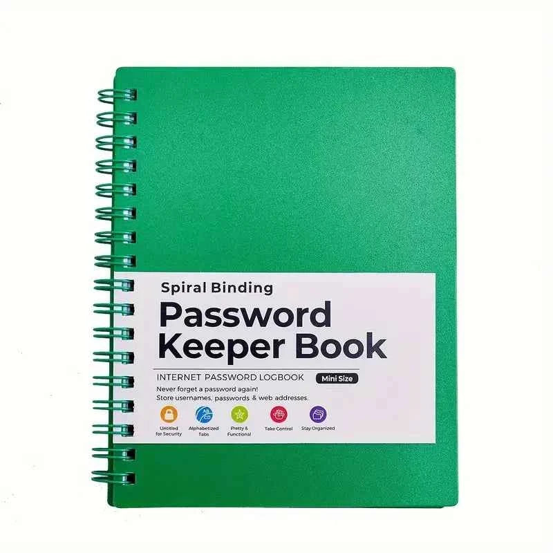 Journal & Organizer Notebook Password Keeper Book Notebooks MINI-Size Notepad Writing Pads Office School Supplies