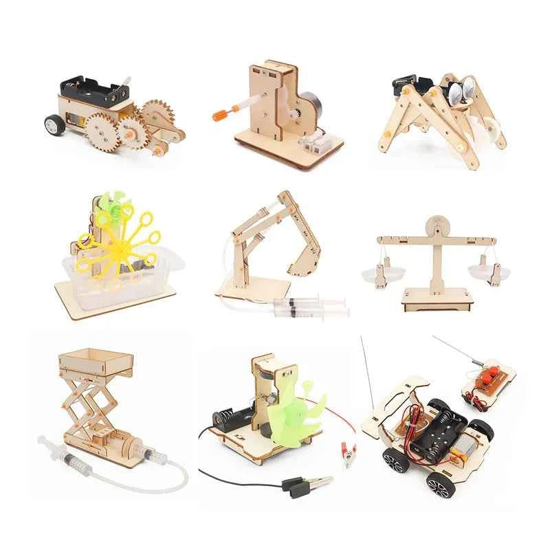 DIY Physical Model Science Experiment Educational Toy Handmade Small Production Assembly Craft Technology Project for School Kid