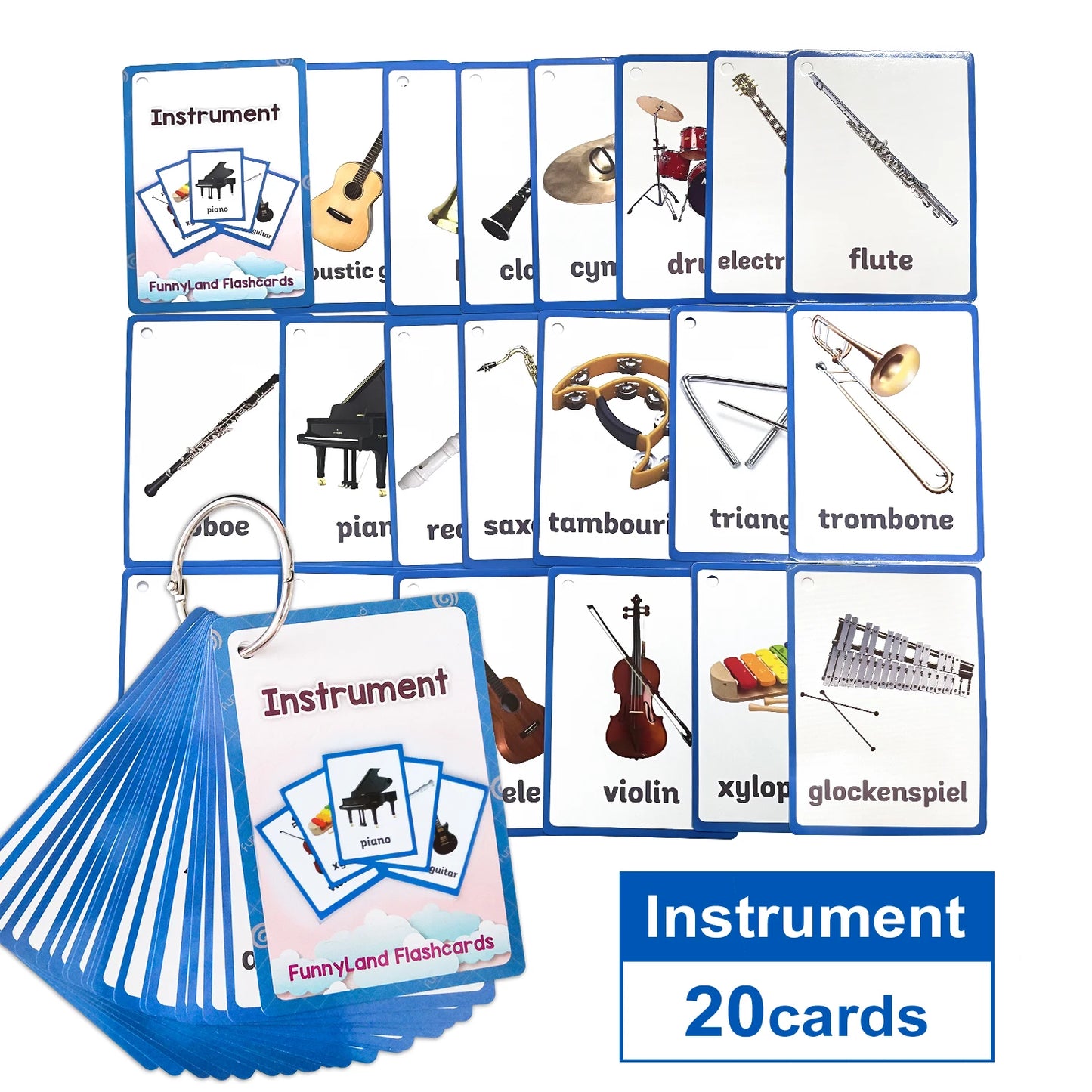 Kids Montessori Educativos Children Fun English Word FlashCards Baby Learning Educational English Card Table Game Puzzle CARDS - LearnPlay Labs