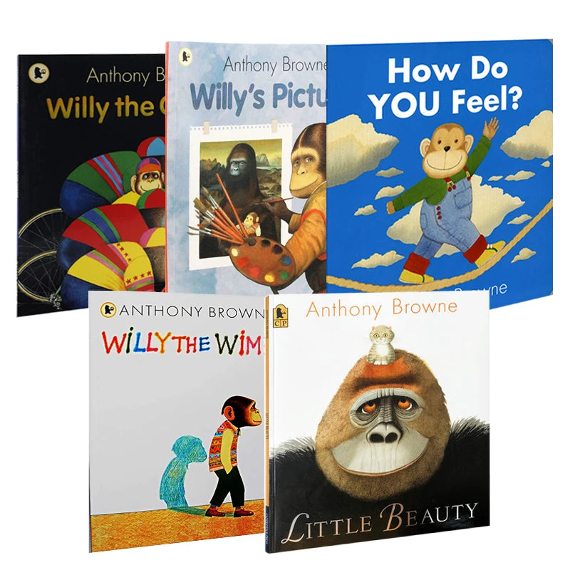 How Do You Feel with Anthony Brown's The Early Teaching of The English Reading Picture Books Gifts Educational Toys for Children - LearnPlay Labs
