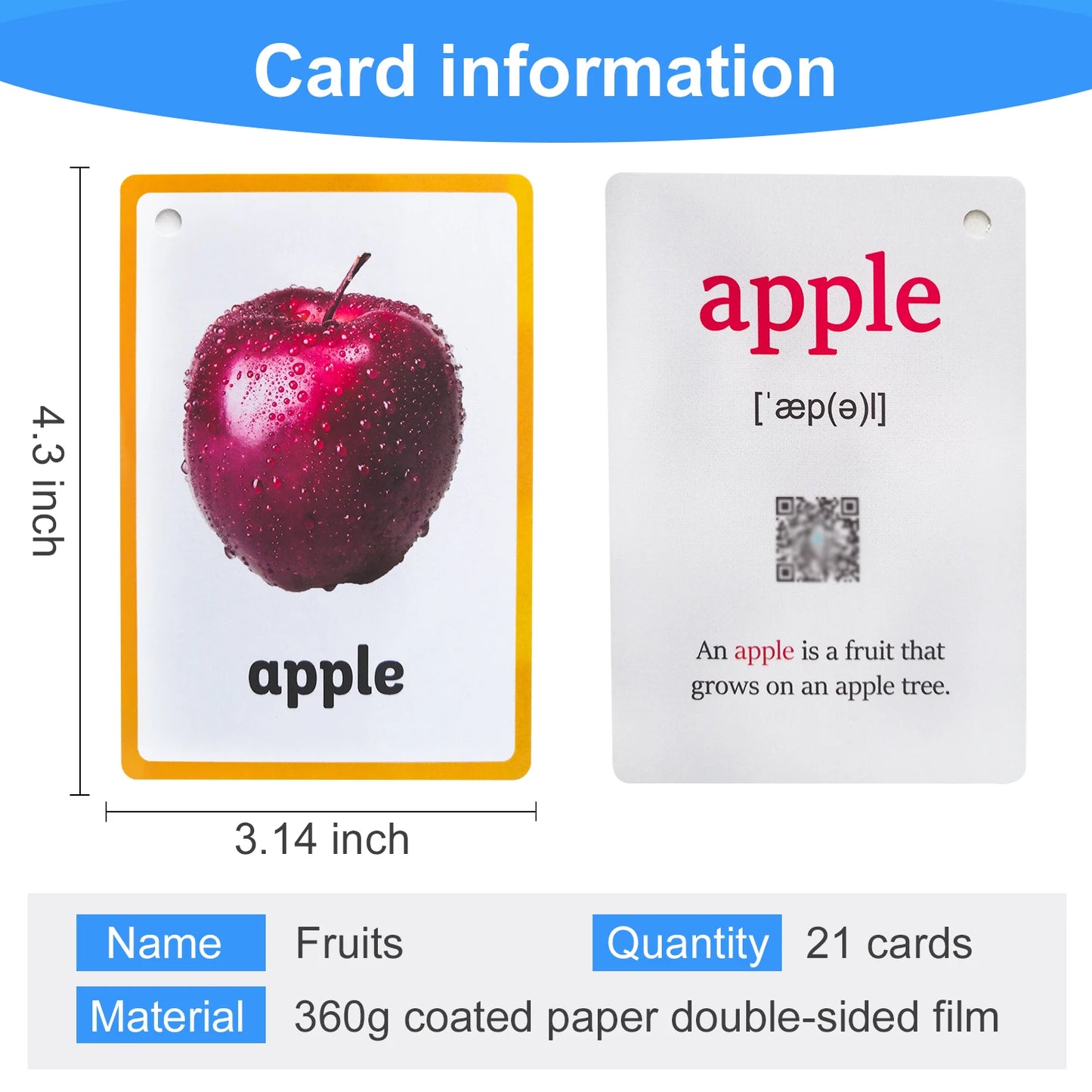 Kids Montessori Educativos Children Fun English Word FlashCards Baby Learning Educational English Card Table Game Puzzle CARDS - LearnPlay Labs