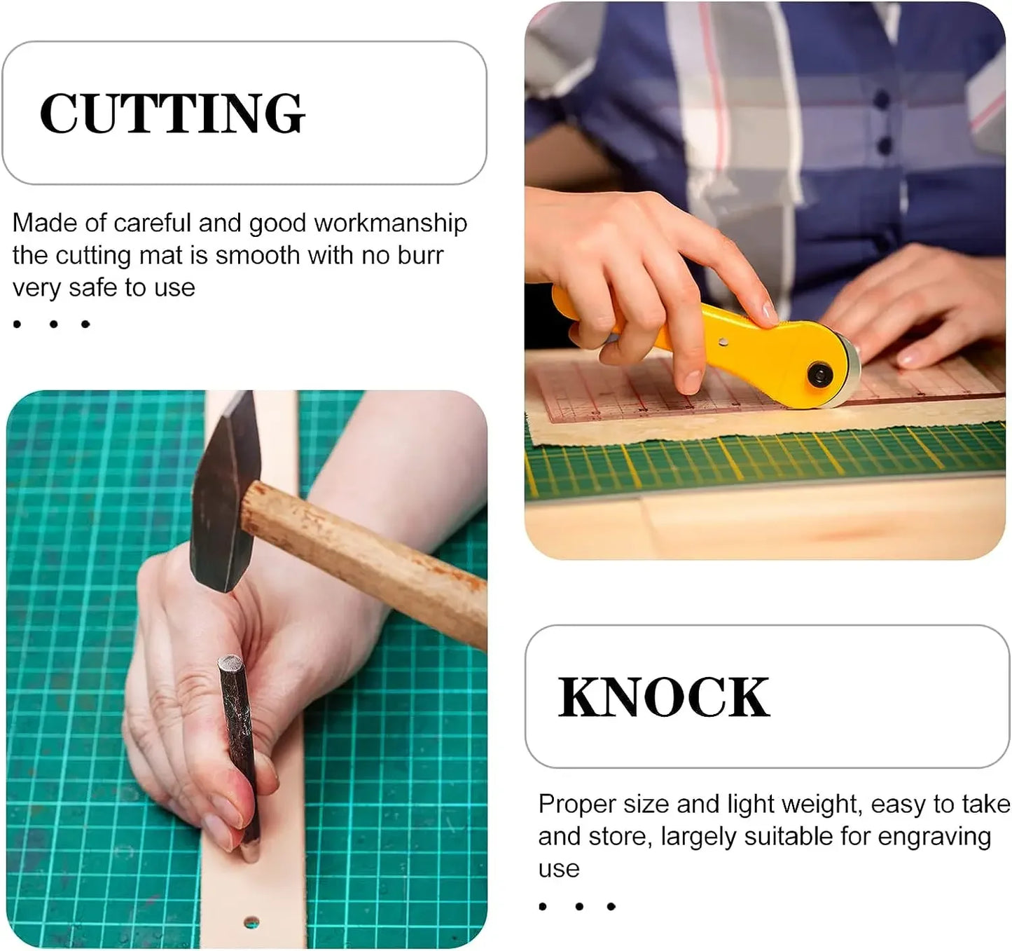A3 A4 A5 PVC Cutting Mat Patchwork Cut Pad for Workbench Patchwork Sewing Manual DIY Knife Engraving Leather Cutting Board