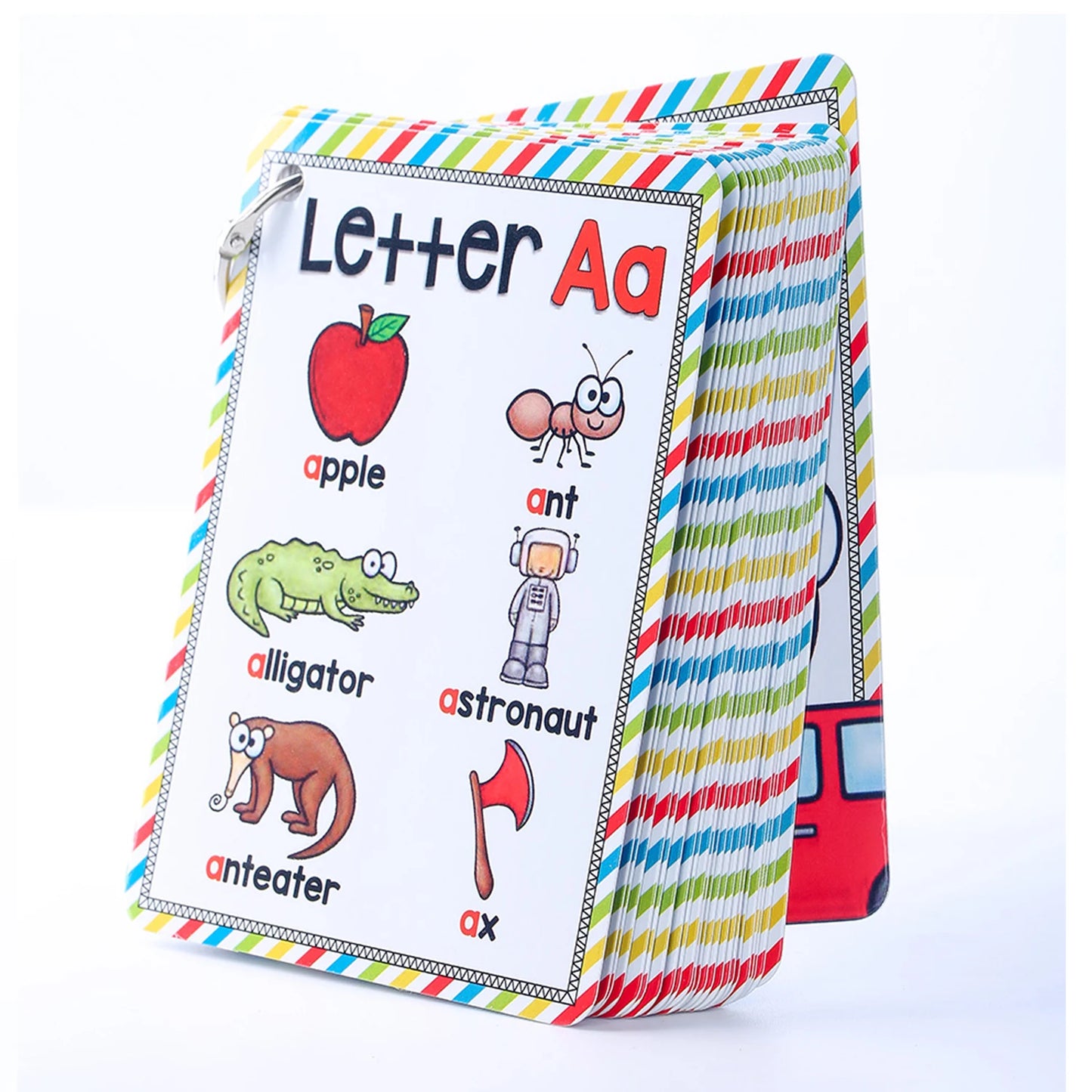 Kids Montessori Learning English Words Card Pocket Flash Cards Early Educational Toys For Children Classroom Supplies Gift - LearnPlay Labs