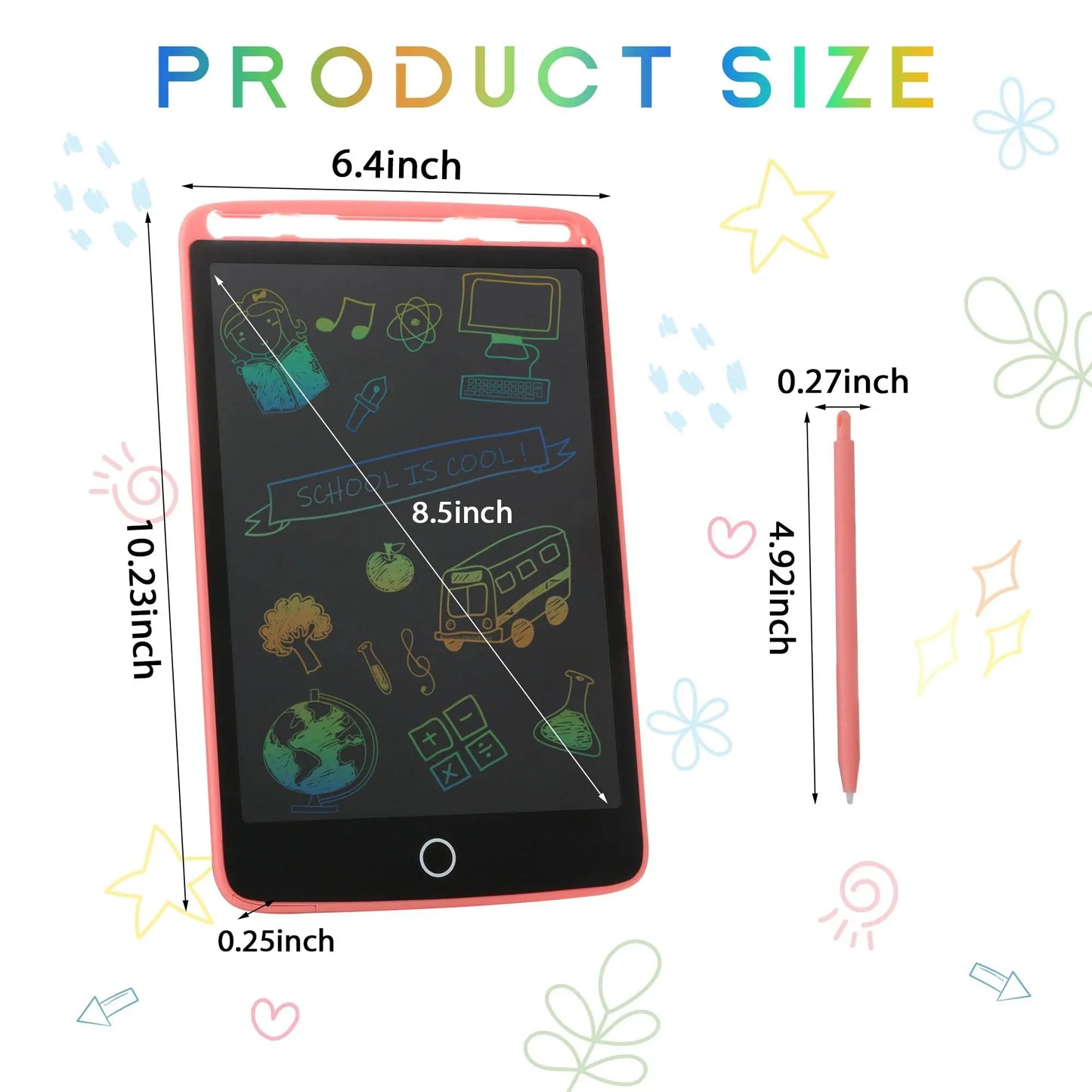 8.5/10/12inch Electronic Drawing Board Toys For Children Educational Painting LCD Screen Writing Tablet Baby Kids Toys - LearnPlay Labs