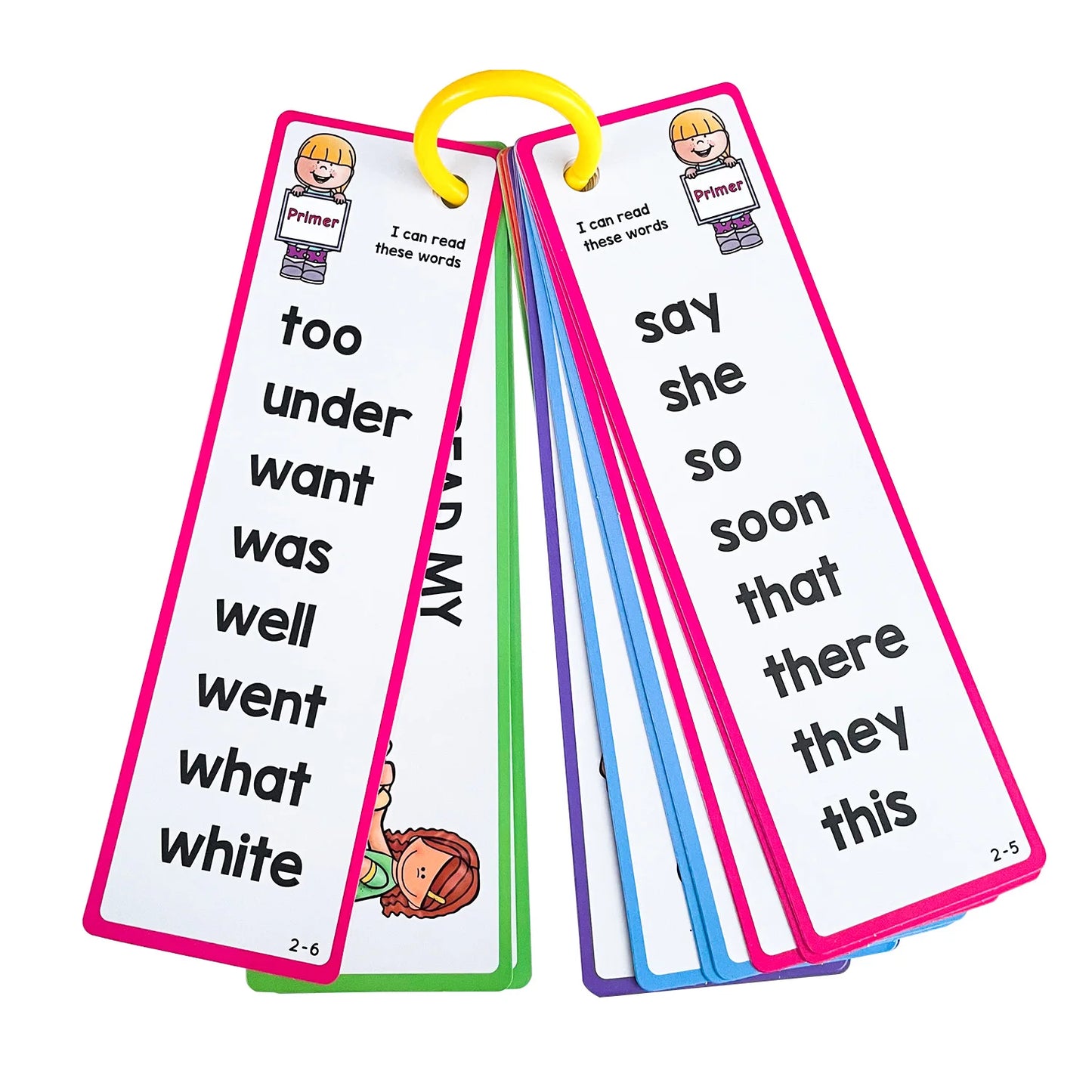 Kids Montessori Learning English Words Card Pocket Flash Cards Early Educational Toys For Children Classroom Supplies Gift - LearnPlay Labs