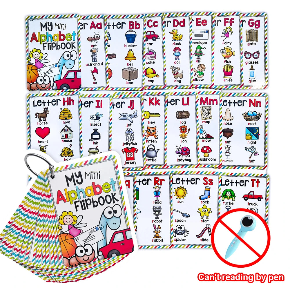 Feelings Emotions Illness English Word Card Flash Card Learning Educational Toy for Kids Children Pocket Card Gifts Montessori - LearnPlay Labs