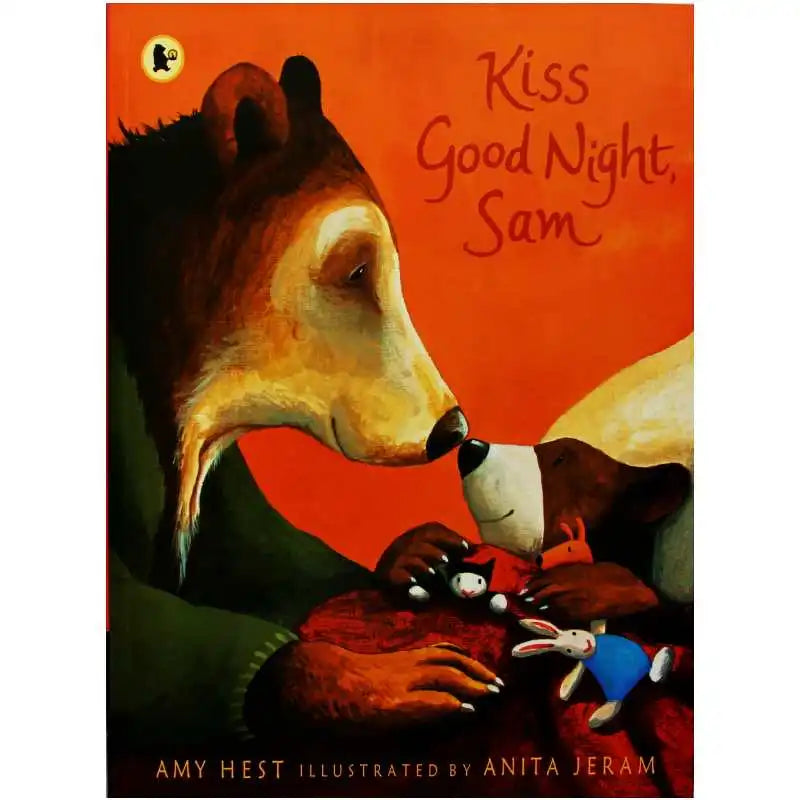 Kiss Good Night, Sam By Amy Hest Educational English Picture Book Learning Card Story Book For Baby Kids Children Gifts - LearnPlay Labs