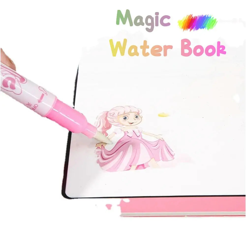 Early Education Toys for Kids Child education Reusable Coloring Book Magic Water Drawing Book Painting Drawing Toys Sensory gril - LearnPlay Labs