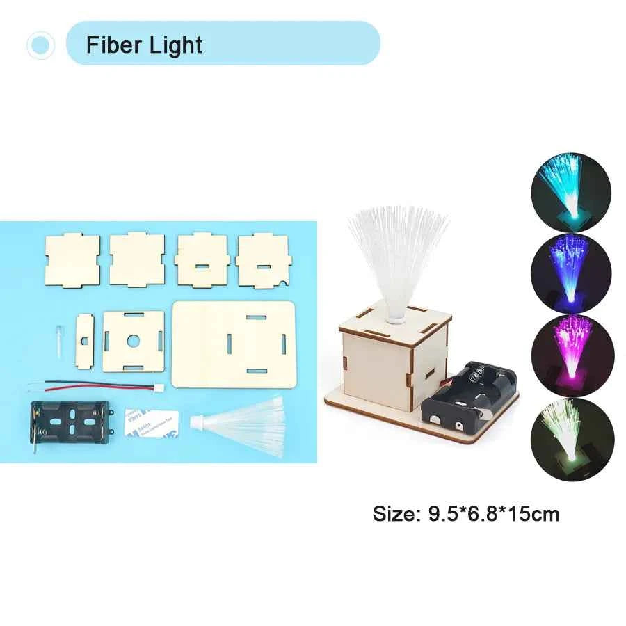 DIY Physical Model Science Experiment Educational Toy Handmade Small Production Assembly Craft Technology Project for School Kid