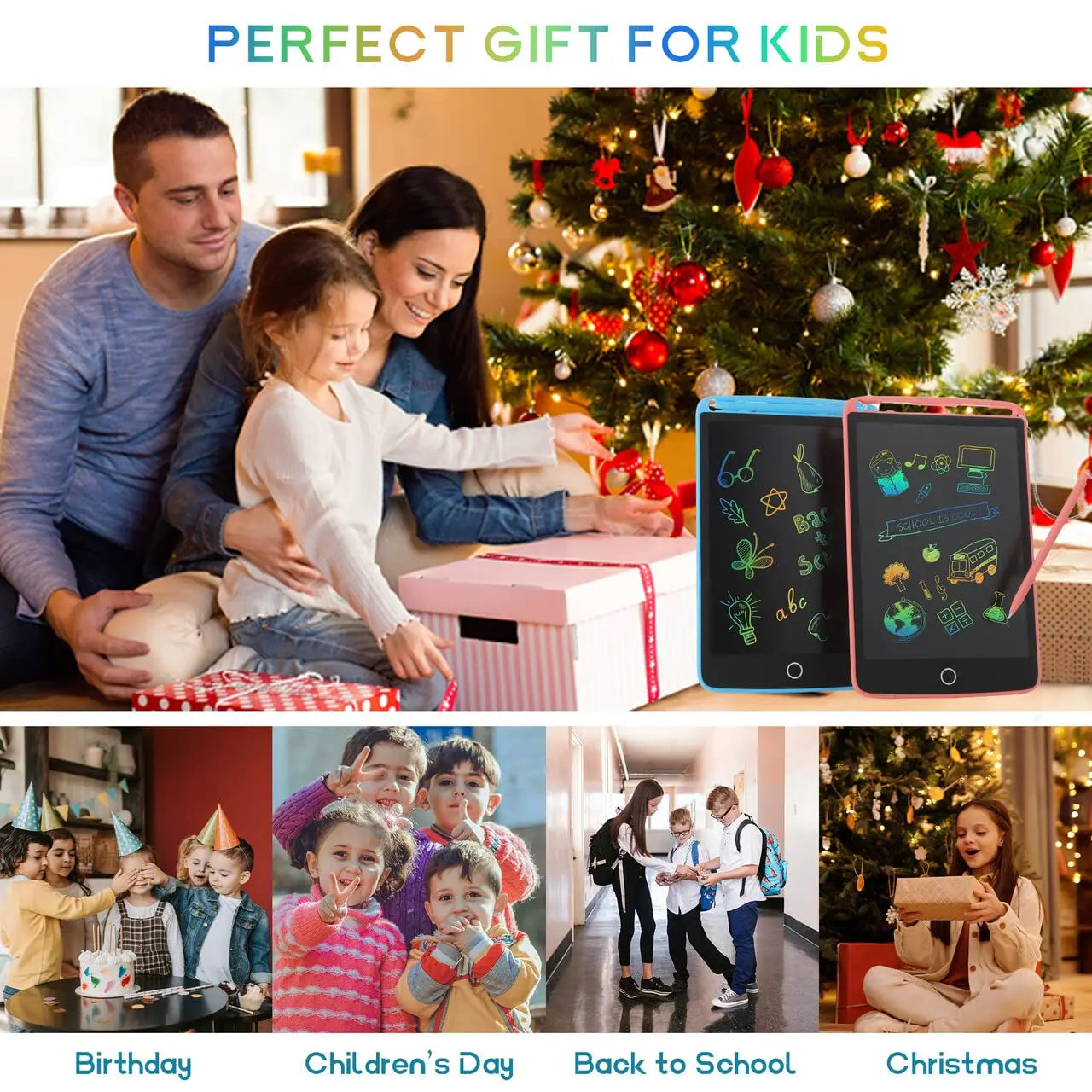 8.5/10/12inch Electronic Drawing Board Toys For Children Educational Painting LCD Screen Writing Tablet Baby Kids Toys - LearnPlay Labs