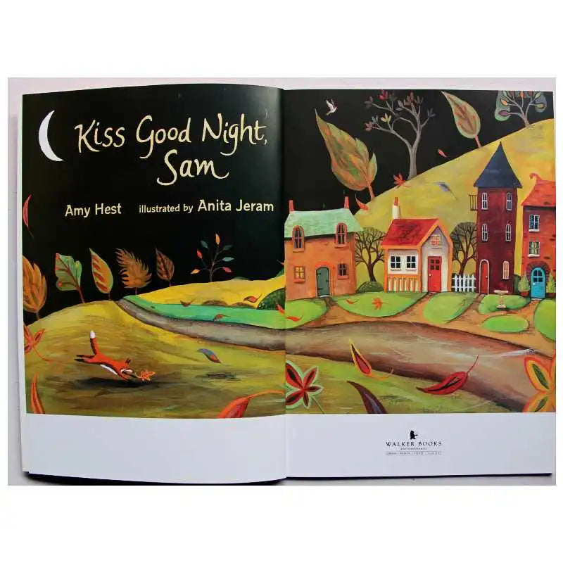 Kiss Good Night, Sam By Amy Hest Educational English Picture Book Learning Card Story Book For Baby Kids Children Gifts - LearnPlay Labs