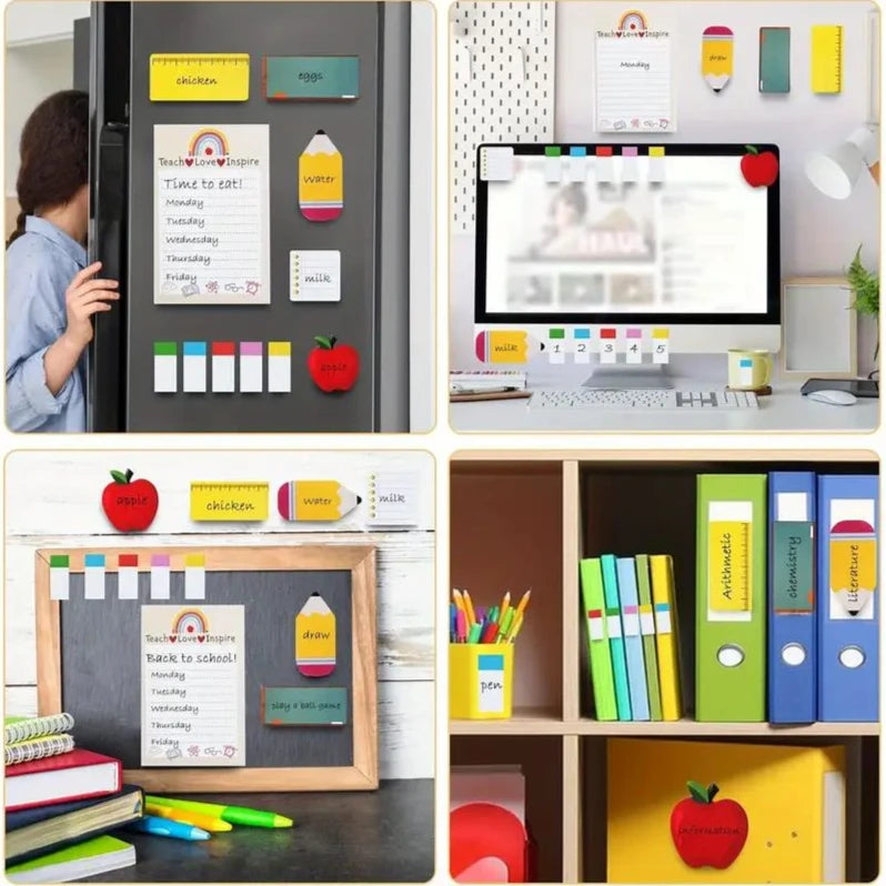 Teacher'S Choice Notepad Self-Stick Blackboard Memo Pad Sticky Notes Kawaii Stationery Notebooks Writing Pads Office School