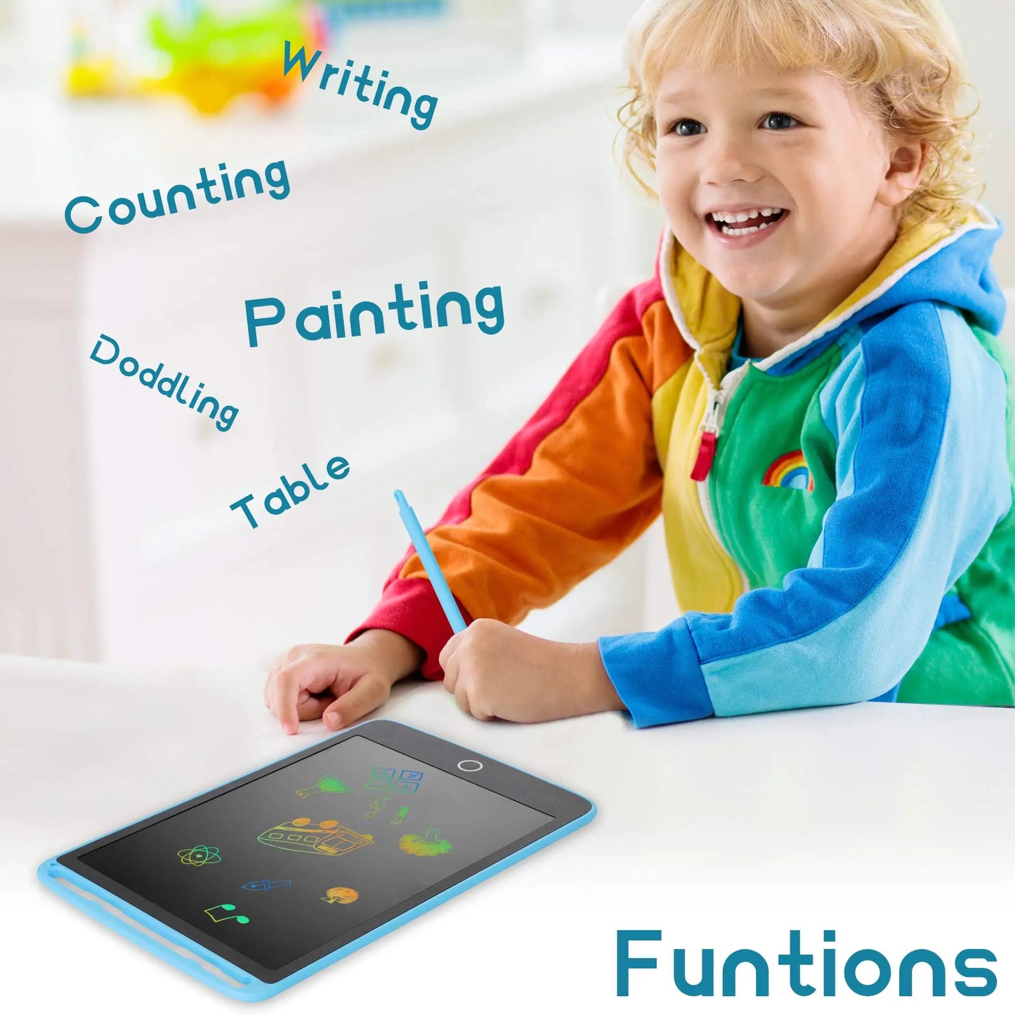 8.5/10/12inch Electronic Drawing Board Toys For Children Educational Painting LCD Screen Writing Tablet Baby Kids Toys - LearnPlay Labs