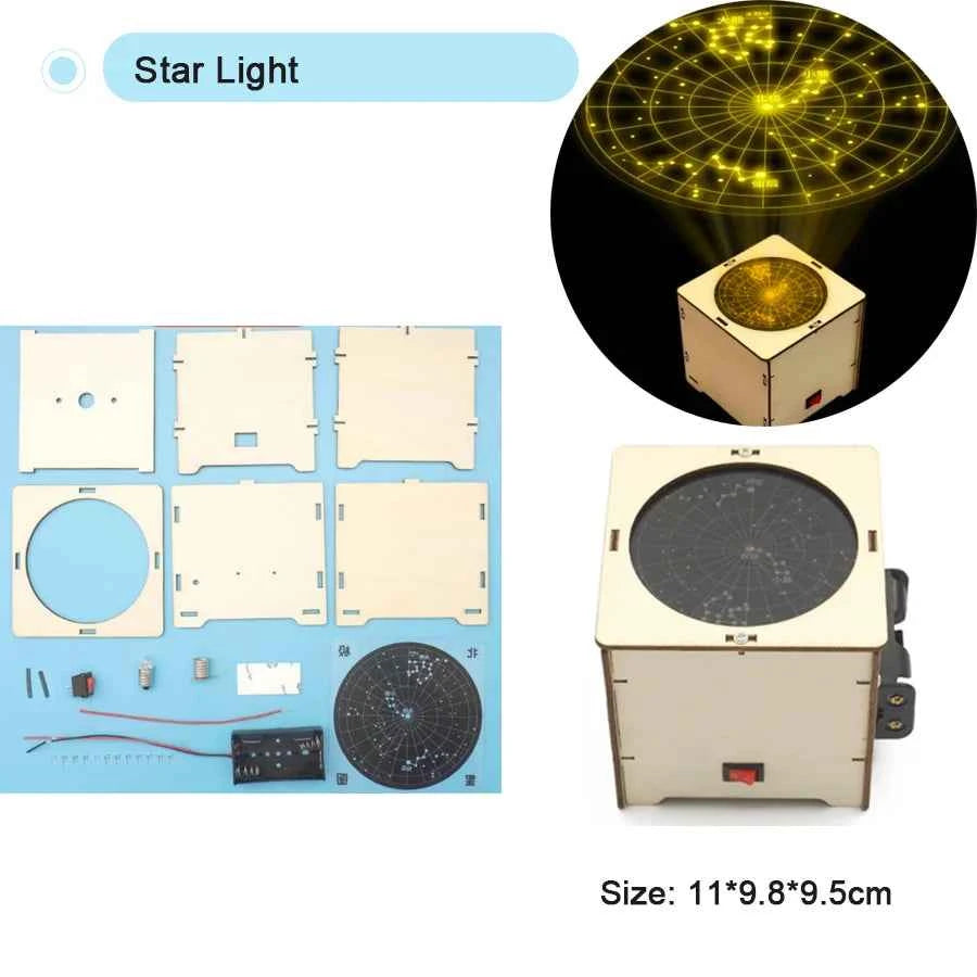 DIY Physical Model Science Experiment Educational Toy Handmade Small Production Assembly Craft Technology Project for School Kid