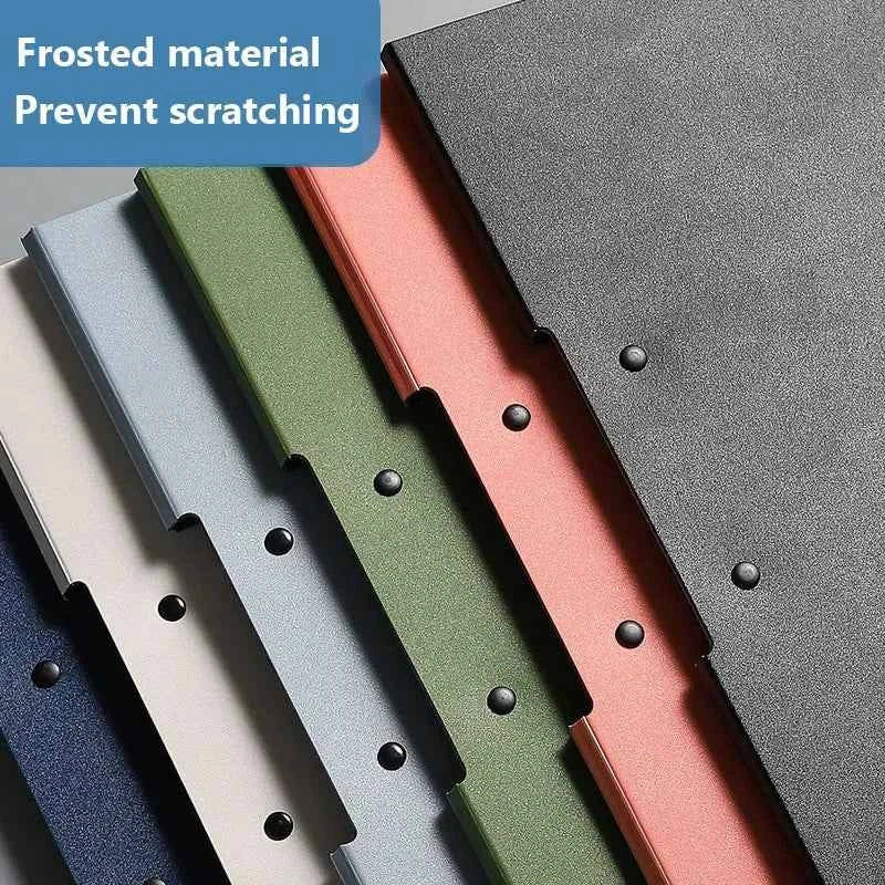 Double Clip Thickened File Folder With Writing Pad Office Multi-Functional PP Material Clipboard Organizers Desk Organizer