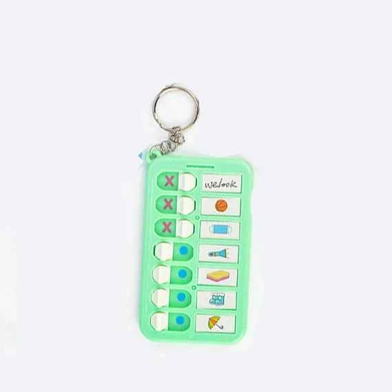 Kid Self Discipline Check List Memo Board Daily Planner To Do List Korean Stationery Task Detachable Planning Board Key Chain