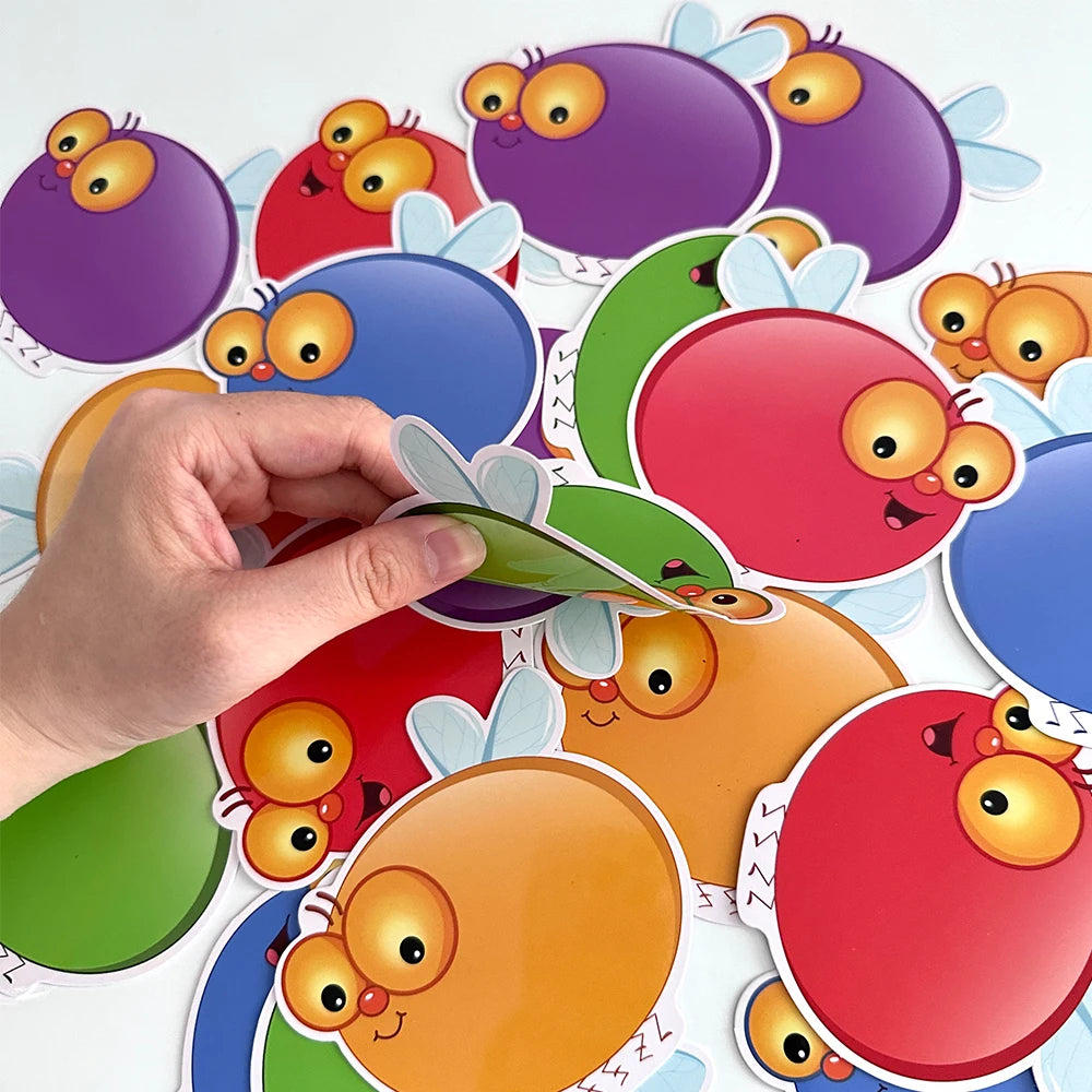 Kids Montessori Learning English Words Card Pocket Flash Cards Early Educational Toys For Children Classroom Supplies Gift