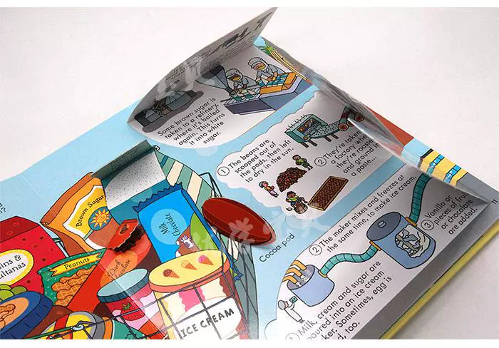 Usborne Books Look Inside English Cardboard Book for Kids Learning Toys Bedtime Reading Activity Gifts Montessori Materials
