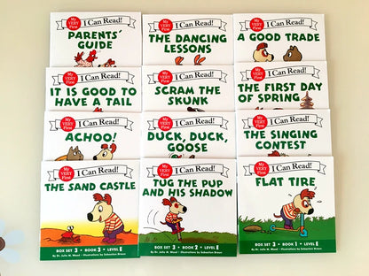 12 Books/Set I Can Read English Picture Story Educational Booklets Learning Toys for Children Phonics Sight Words Kids Gift - LearnPlay Labs