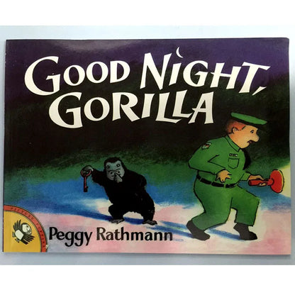 Good Night,Gorilla By Peggy Rathmann Educational English Picture Book Learning Card Story Book For Baby Kids Children Gifts - LearnPlay Labs
