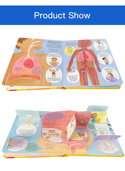 Usborne Books Look Inside English Cardboard Book for Kids Learning Toys Bedtime  Reading Activity Gifts Montessori Materials - LearnPlay Labs