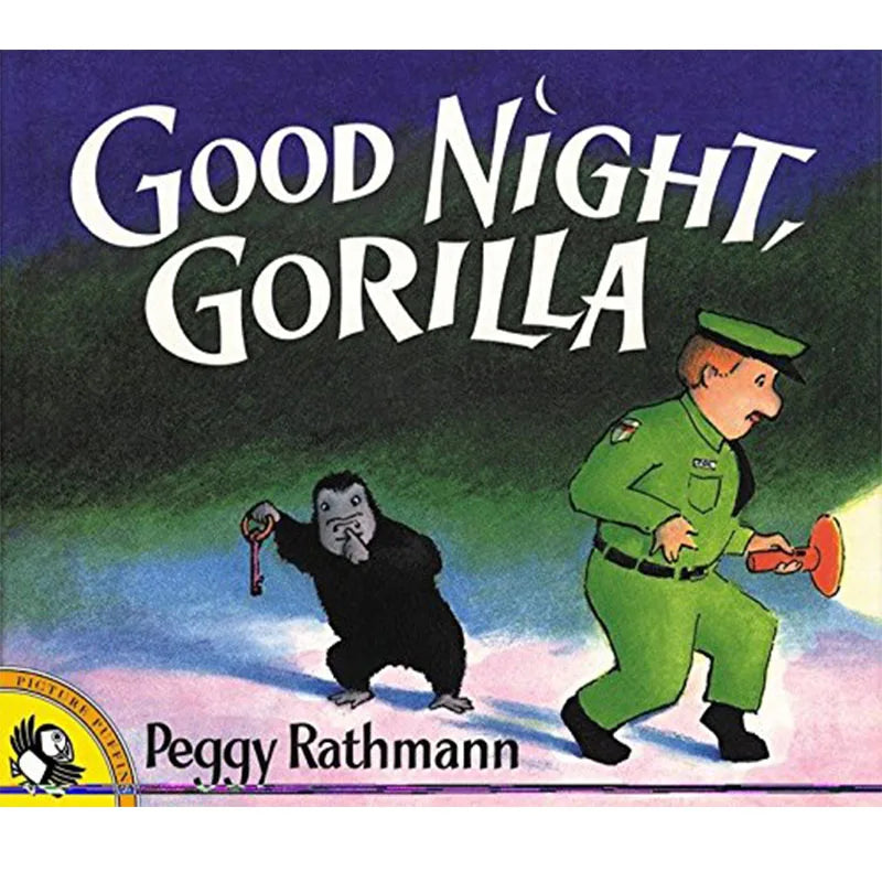 Good Night,Gorilla By Peggy Rathmann Educational English Picture Book Learning Card Story Book For Baby Kids Children Gifts - LearnPlay Labs