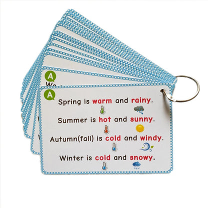 70 Groups Noun English Plurals Kids Montessori English Word Pocket FlashCards Game Learning Educational Toys For Children Games - LearnPlay Labs